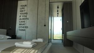 Postel nebo postele na pokoji v ubytování Hotel Nobilis Hall