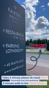 Certifikát, hodnocení, plakát nebo jiný dokument vystavený v ubytování Hotel Faros Gdansk Airport