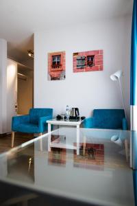 Posezení v ubytování Flair Hotel zum Storchen