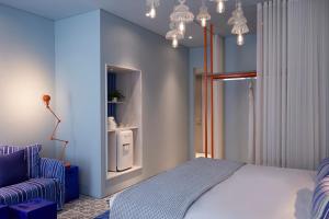 Postel nebo postele na pokoji v ubytování Hotel Fresh