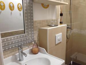 Koupelna v ubytování B&B Villa Vis
