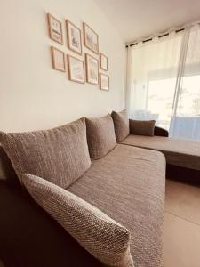 Postel nebo postele na pokoji v ubytování Magnifique appartement proche de la mer