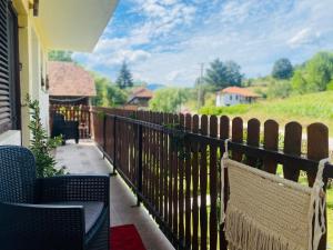 Balkón nebo terasa v ubytování Vila Vanilla + 23 fotografií
