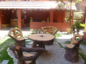 Zahrada ubytování Andes House