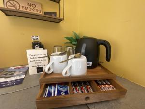 格罗夫纳广场旅馆的咖啡和沏茶工具