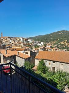 a view of a city from a balcony at Antichi Sapori da Speranza in Gavoi +20 photos