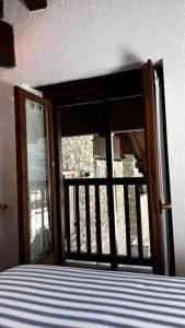 Postel nebo postele na pokoji v ubytování Chalet Cheverel (AO)
