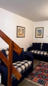 Postel nebo postele na pokoji v ubytování Chalet Cheverel (AO)