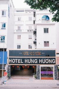 a hotel hongking wrong sign in front of a building at HUNG HUONG HOTEL in Ho Chi Minh City