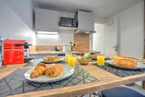 Možnosti raňajok pre hostí v ubytovaní Le Sabot - Netflix/Wi-Fi Fibre/Terasse - 4 pers