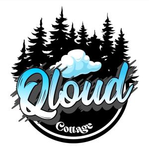 a logo for a journal coffee company with a forest at Qloud Cottage in Ranau