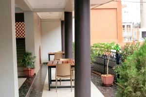 Balkón nebo terasa v ubytování Scindia Suites hotel