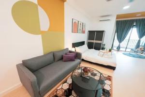 Posezení v ubytování Netizen Cozy Suite By GUESTONIC