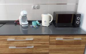 Kuchnia lub aneks kuchenny w obiekcie Piso turístico en el centro de Benavente