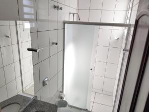 Koupelna v ubytování Nap Hotel