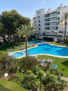 a view of a swimming pool in a resort at Sunylife in Albir
