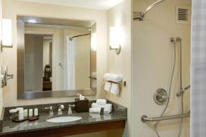 Embassy Suites by Hilton Columbus Dublin的一间浴室