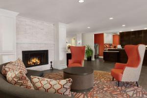 Posezení v ubytování Addison Suites