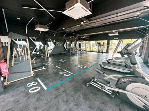 Фітнес-центр і / або тренажери в Netizen #MRT#Cheras#C180#3bedRooms#KLCC View#9PersonStay