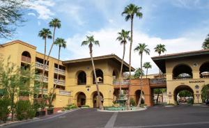 Edificio in cui si trova il resort