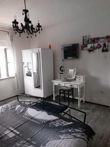 Apartment Bella 객실 침대