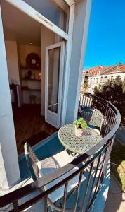 Balkón nebo terasa v ubytování Appartement de Charme avec Balcon - Le Grand Large