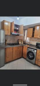 Kuchyň nebo kuchyňský kout v ubytování Superbe appartement à 5 min de la plage de cabo
