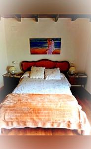 Posteľ alebo postele v izbe v ubytovaní Las Monas Casa Rural