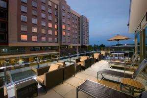 Balkón nebo terasa v ubytování Hampton Inn Washington DC NoMa Union Station
