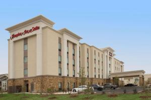 a rendering of the front of a hotel at Hampton Inn & Suites San Antonio Lackland AFB SeaWorld in San Antonio