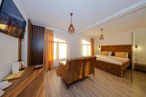 Postel nebo postele na pokoji v ubytování Chalet Kujta