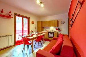 Kuchyň nebo kuchyňský kout v ubytování Happy Guest Apartments - Mountain Panorama Borno + 7 fotografií