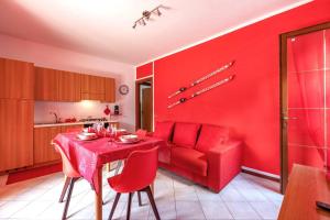 Kuchyň nebo kuchyňský kout v ubytování Happy Guest Apartments - Mountain Panorama Borno