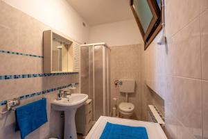 Koupelna v ubytování Happy Guest Apartments - Mountain Panorama Borno