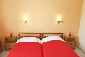 Postel nebo postele na pokoji v ubytování Hotel Sevilli