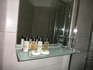 Ванная комната в Galini Hotel