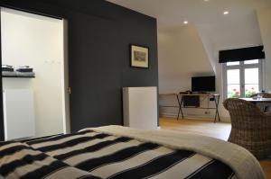 Sjónvarps- og/eða afþreyingartæki á Guesthouse Villa Vauban