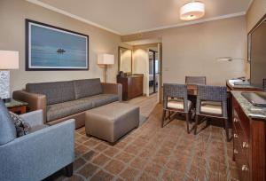 Embassy Suites by Hilton San Diego La Jolla的休息区