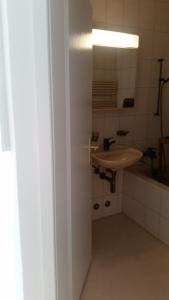 Koupelna v ubytování Gästezimmer