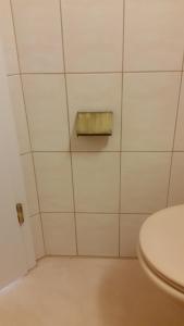 Koupelna v ubytování Gästezimmer