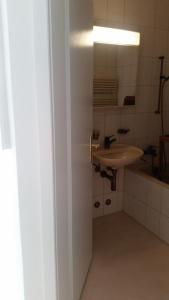 Koupelna v ubytování Gästezimmer