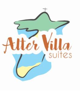 an image of an airplane with the words airler villa suites at Alter Villa Suítes in Alter do Chao