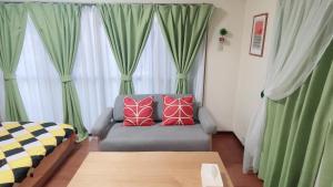Ένα ή περισσότερα κρεβάτια σε δωμάτιο στο Happy house -405