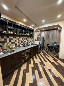 Una cocina o cocineta en Studio Apartment Little Center, Heart of Yerevan