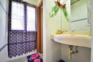 Koupelna v ubytování Xi Cun Homestay