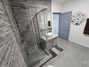 Koupelna v ubytování Villa La Preneuse