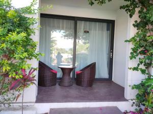 Nadi Fancy Hotel外面的花园