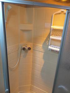 Koupelna v ubytování Flor de pino