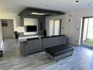 TV a/nebo společenská místnost v ubytování Guesthouse