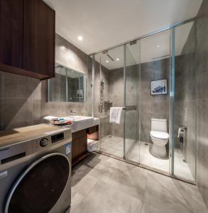 Koupelna v ubytování Keypai Hotel + 37 fotografií